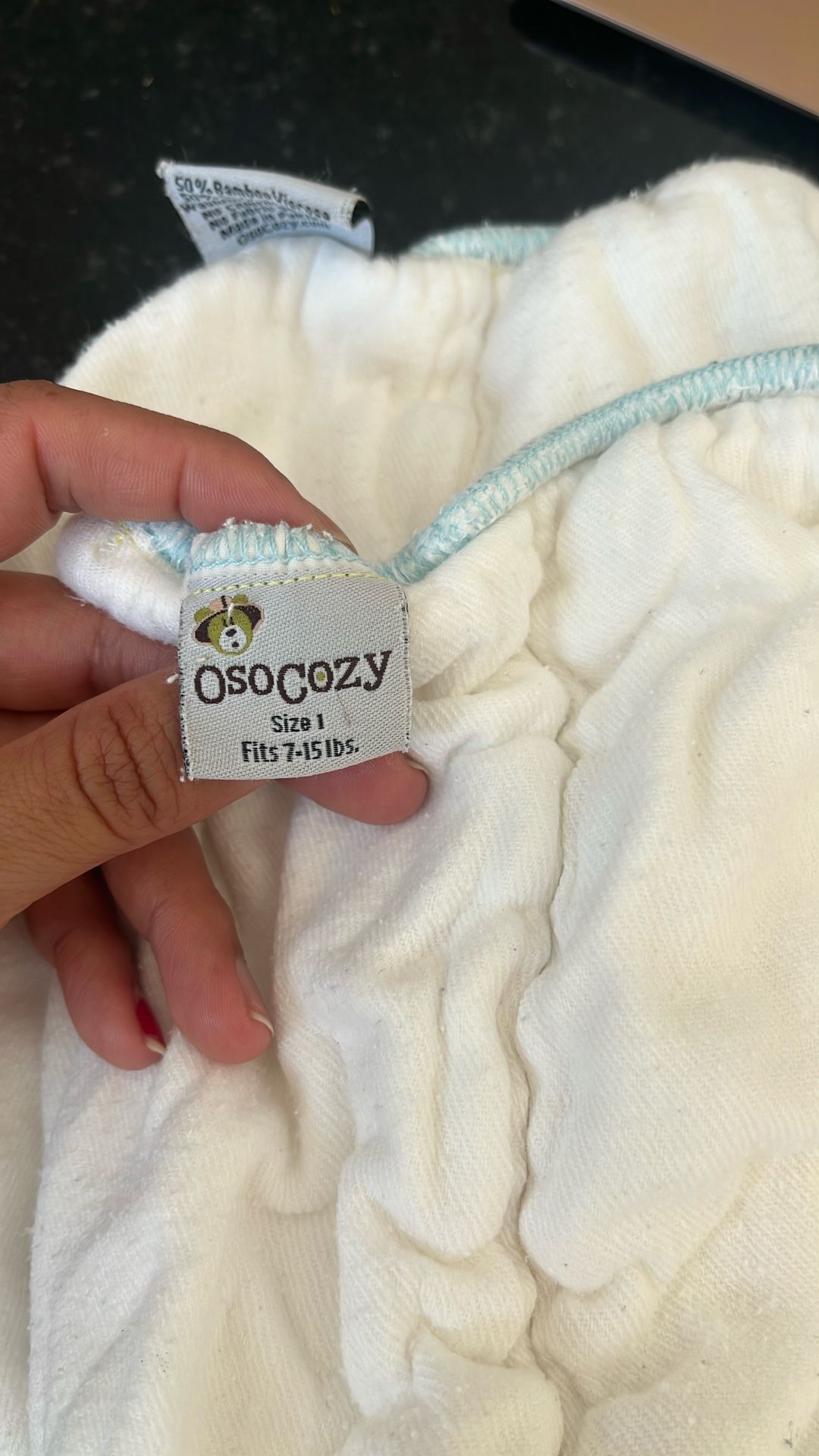 Osocozy Bamboo And Cotton Cloth Diaper