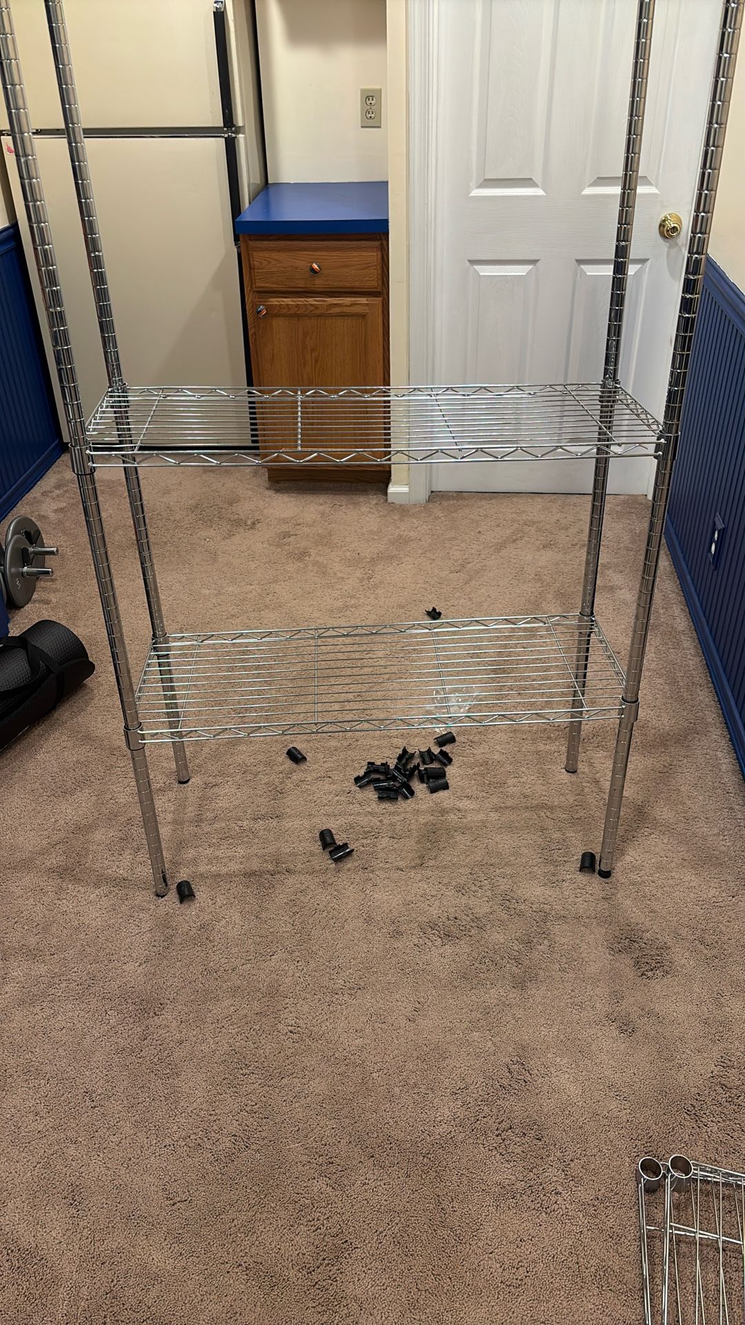 5 Story Steel Wire Shelfing