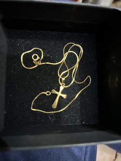 14k Baptism necklace 