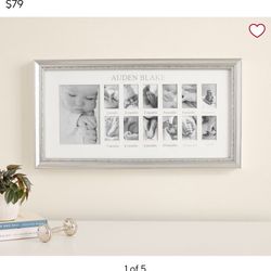 Pottery barn Baby First Year Frames (3)