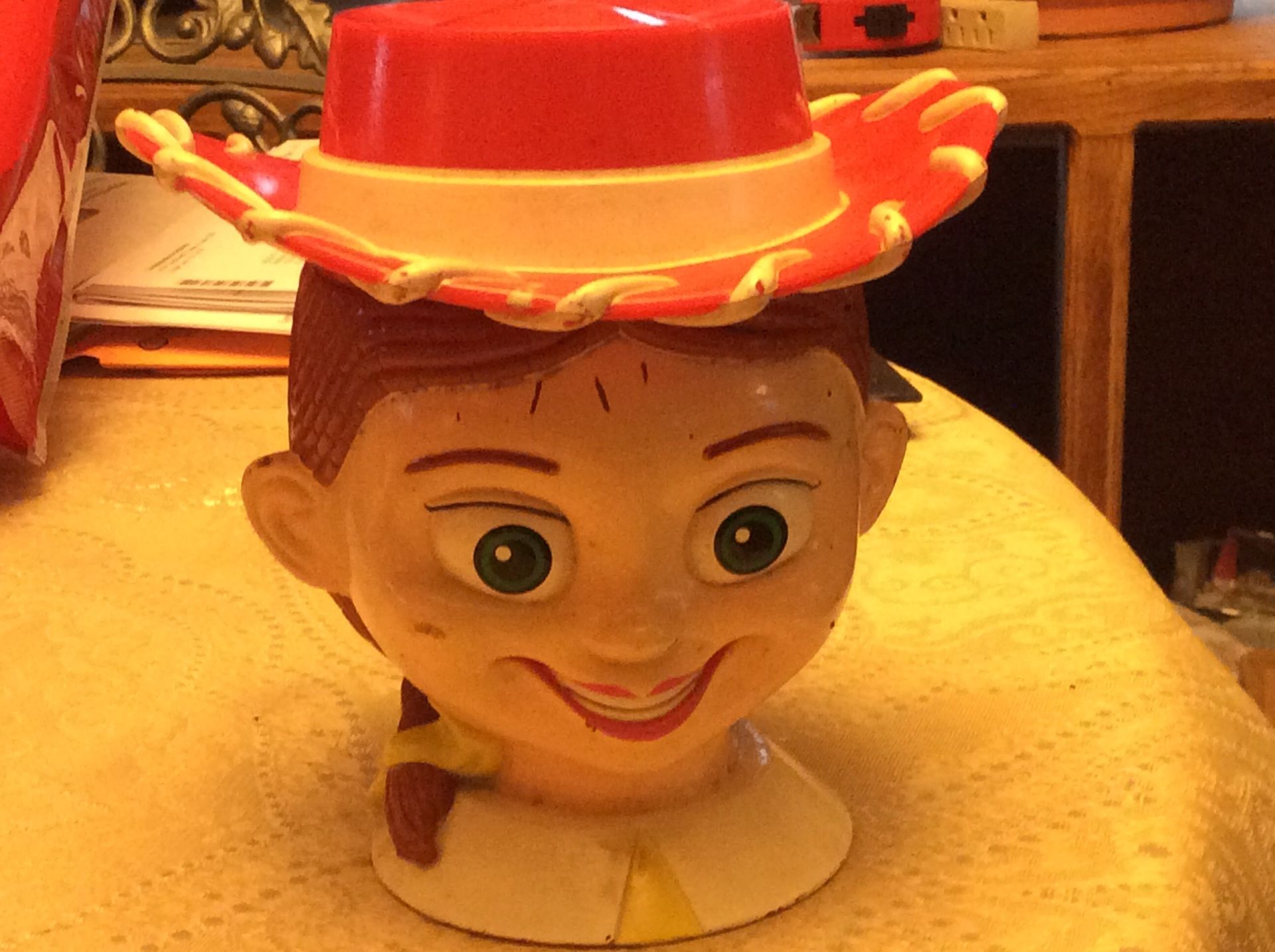 Collectible Jesse cup from toy story 1 it’s over 18 years old