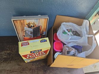 Free food items and painting