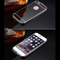 iPhone 7 and PLUS black mirror cover TPU