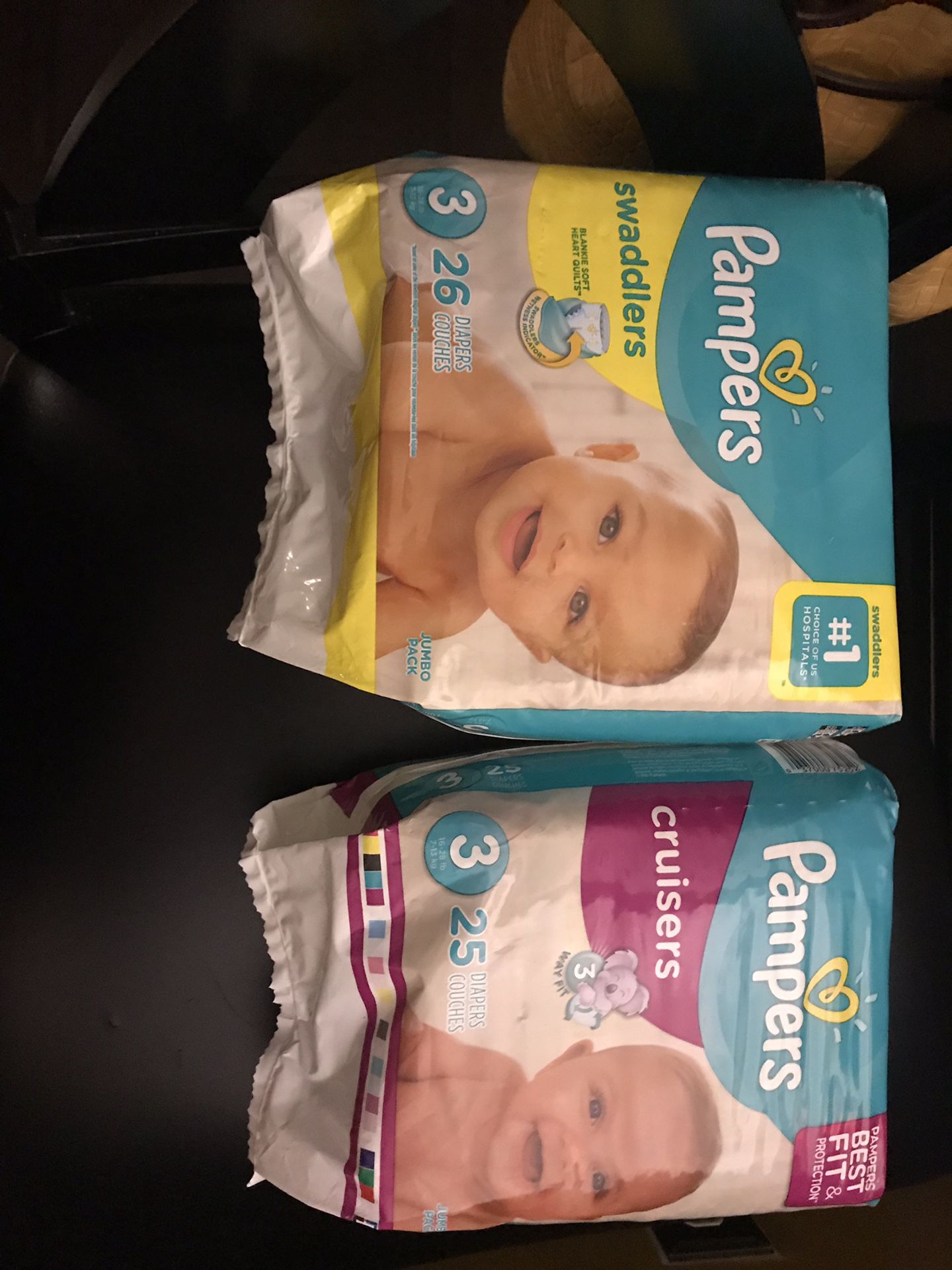 Pampers Diapers Size 3 $15 Price is Firm