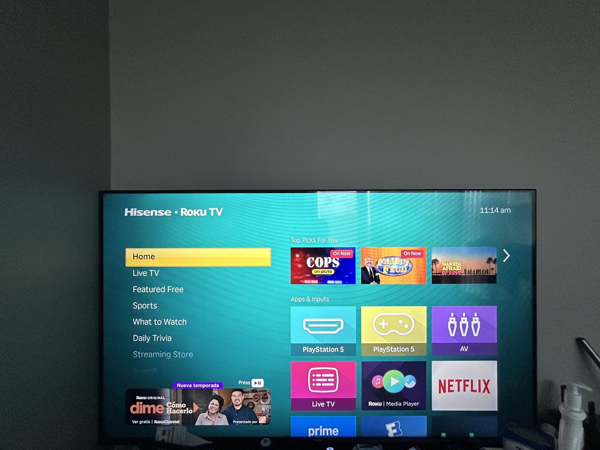 Hisense 50 Inch TV
