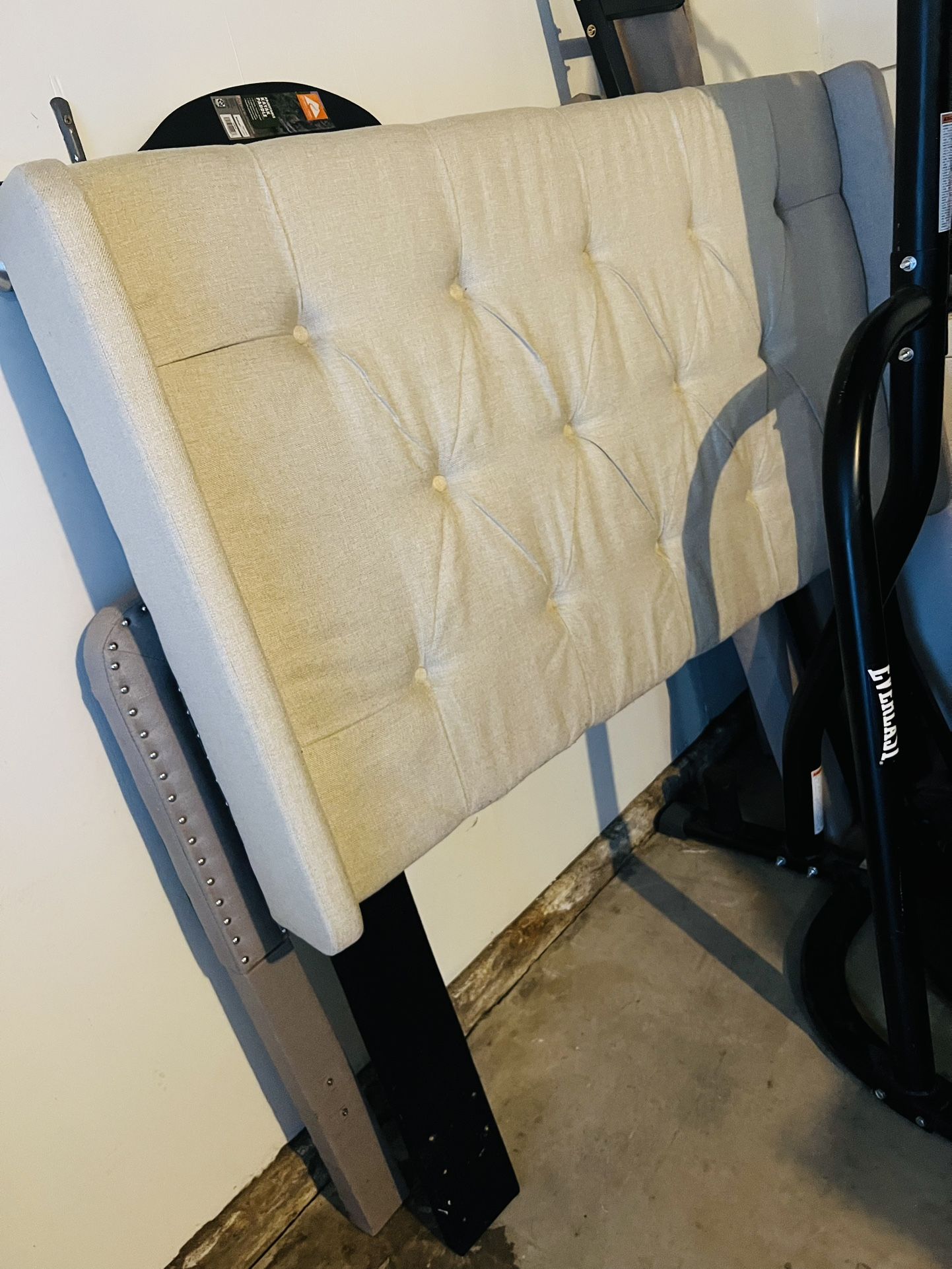 Beige Queen Headboard