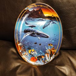 Decorative Plate, Hawaii Sea Pass, Bradford