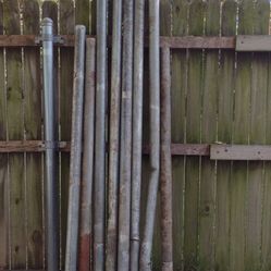 2 3/8" Fence Posts - 8 Count