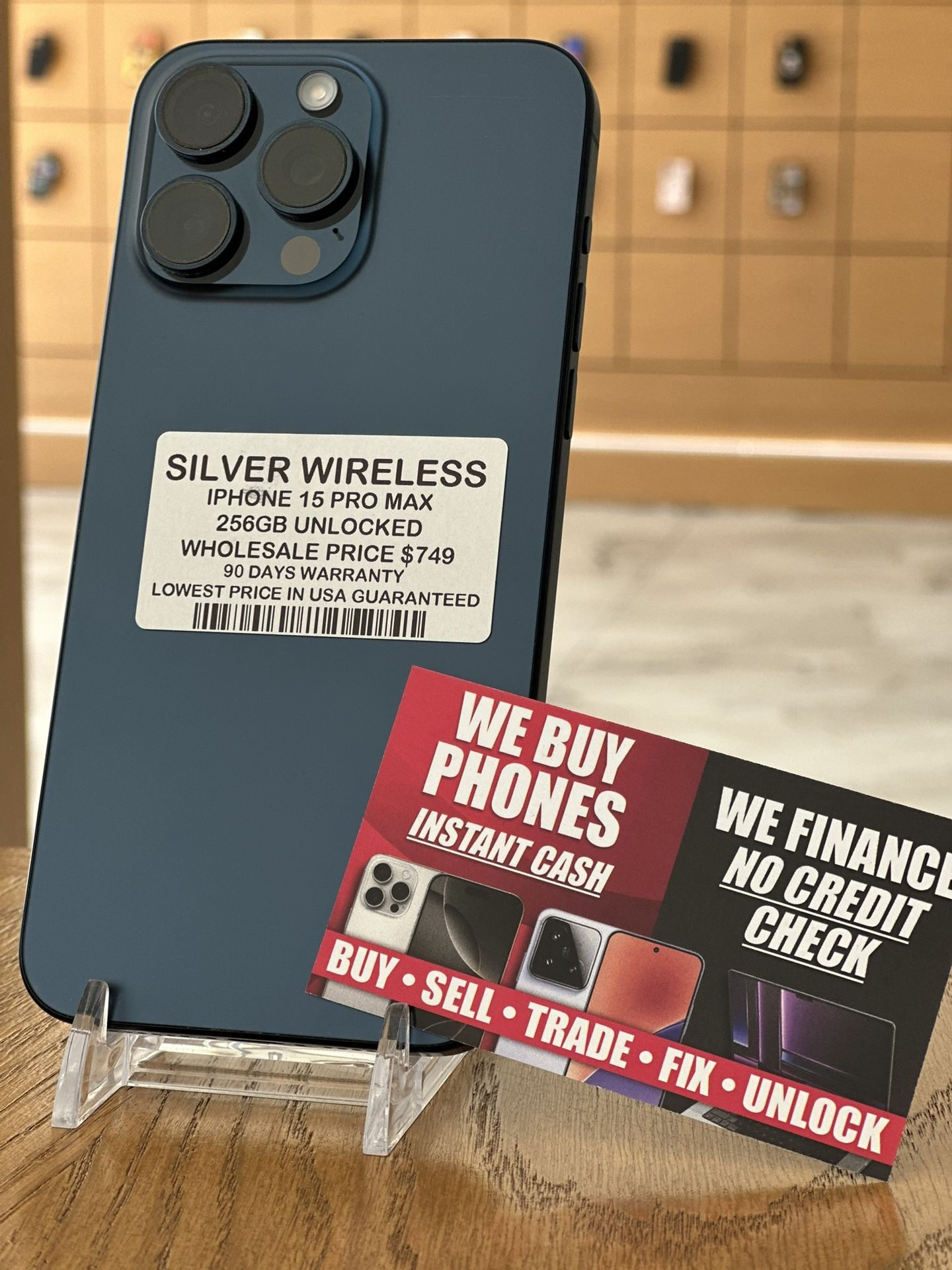 IPHONE 15 PRO MAX UNLOCKED 256GB