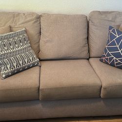 3 Seat Grey Sofa For Sale