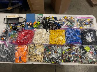 Lego 20 pounds authentic no junk 80s 90s 00s bagged sorted