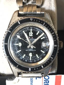 Vintage Lucerne Diver 1-Jewel Manual-Wind Wristwatch