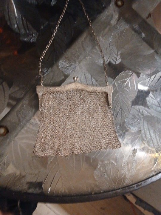 100 Yr Old Sterling Mesh Purse " SOLD"