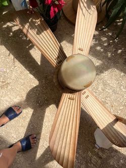 Wood Blade Ceiling Fan