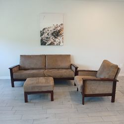 Sofa Love Seat Ottoman Bohemian Style