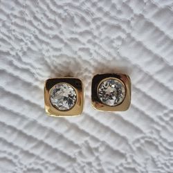 Landing Made in France Vintage Circa 1970 Clip-on earrings
