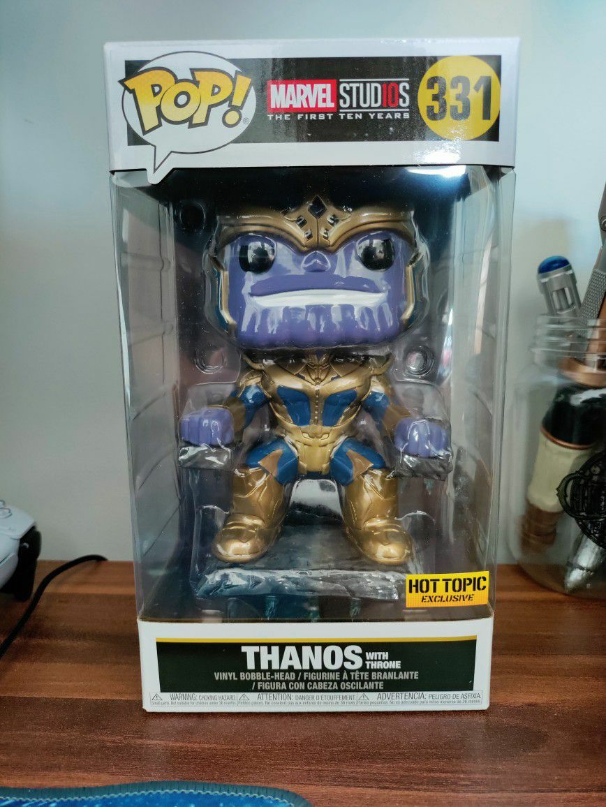 Funko Pop- #331 Thanos with Throne (Guardians of the Galaxy)