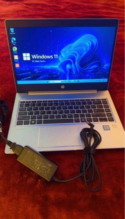HP Probook Laptop 256GB SSD Intel i5 Windows 11