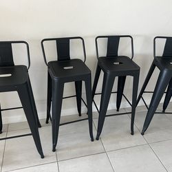 4 bar height stools