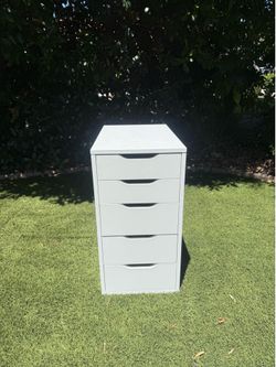 White drawer