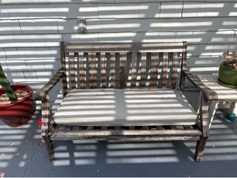 Sweet little garden bench