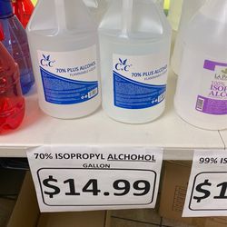 70% Alcohol Isopropyl Gallon