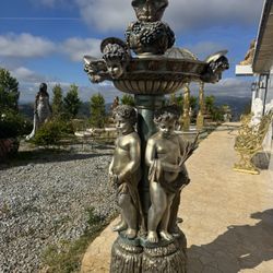 Cherubs Bronze Fountain Sculpture