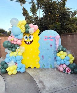 SpongeBob Balloon Decor