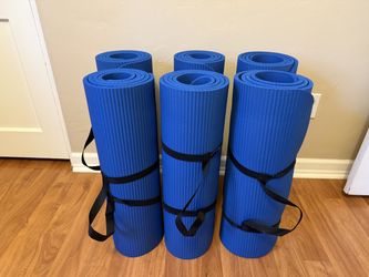 6 Yoga mats - extra cushioned