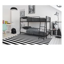 Twin Over Twin Bunk Bed 