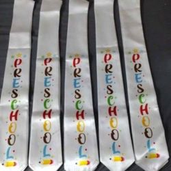Preschool Sash 🎓 ( Sash For Sale Cap And Gown Not Included)