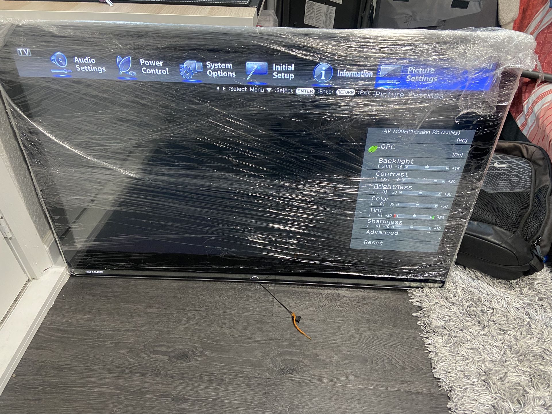 Sharp Aquos LCD TV