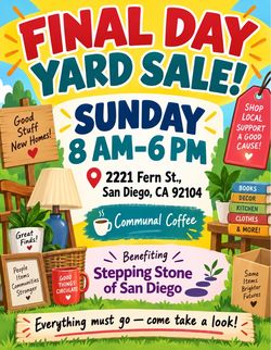 YARD SALE