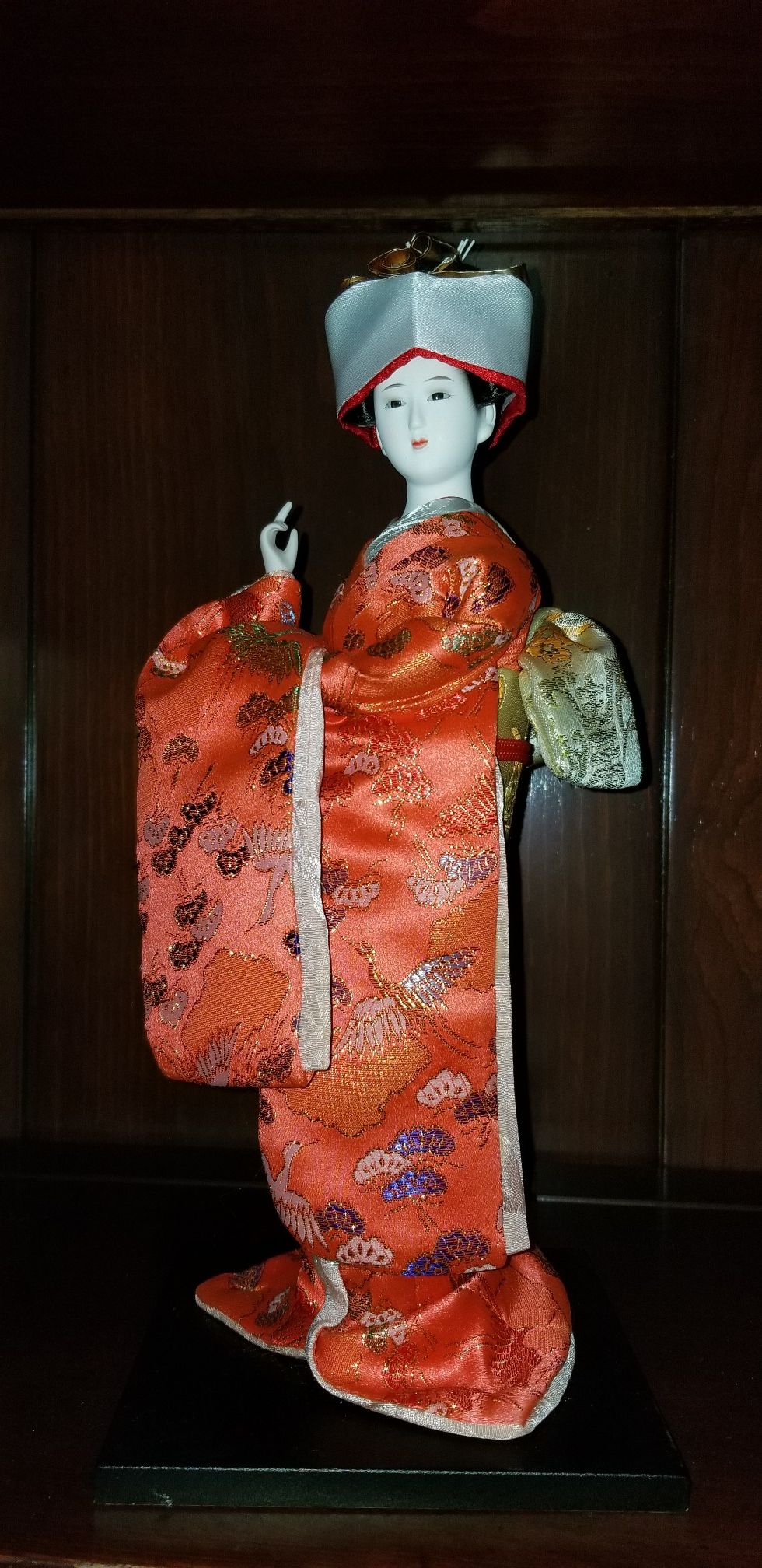 Beautiful vintage geisha doll