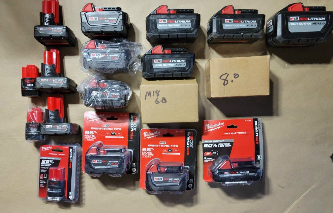Milwaukee Battery Deals