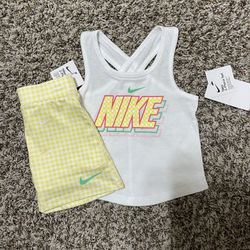 Toddler Girls Nike Tank and Skirt Set