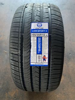 255/35/19 New Set of Tires