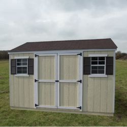 8x12 A-Frame Shed 
