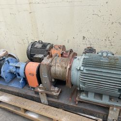 Motor Y Bomba Transmision De Asfalto