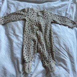 Cheetah print onesie 