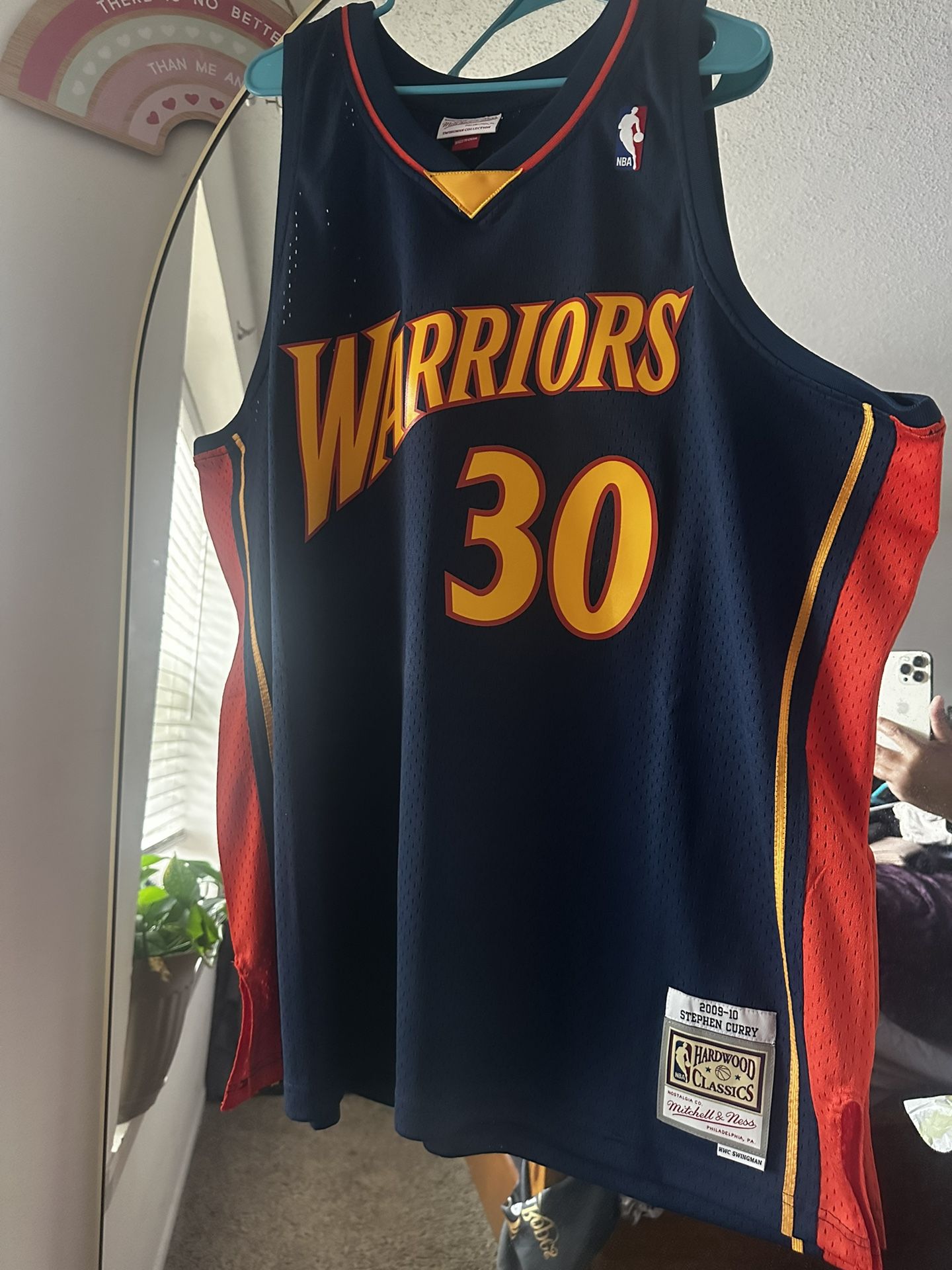 Warriors Curry Jersey