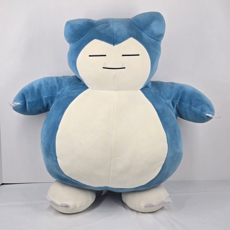 Pokemon Center Nintendo Game Freak Snorlax Plush 24" Stuffed Animal 2023 GUC