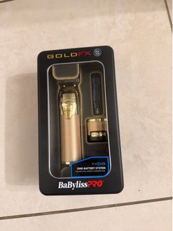 BaBylissPRO FXONE GoldFX Cordless Trimmer Battery System | Brand New