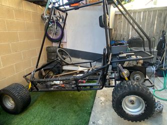 Off-Road Go-Kart Dune Buggy Frame with Engine
