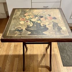 Vintage Puzzle Table From 1930’s