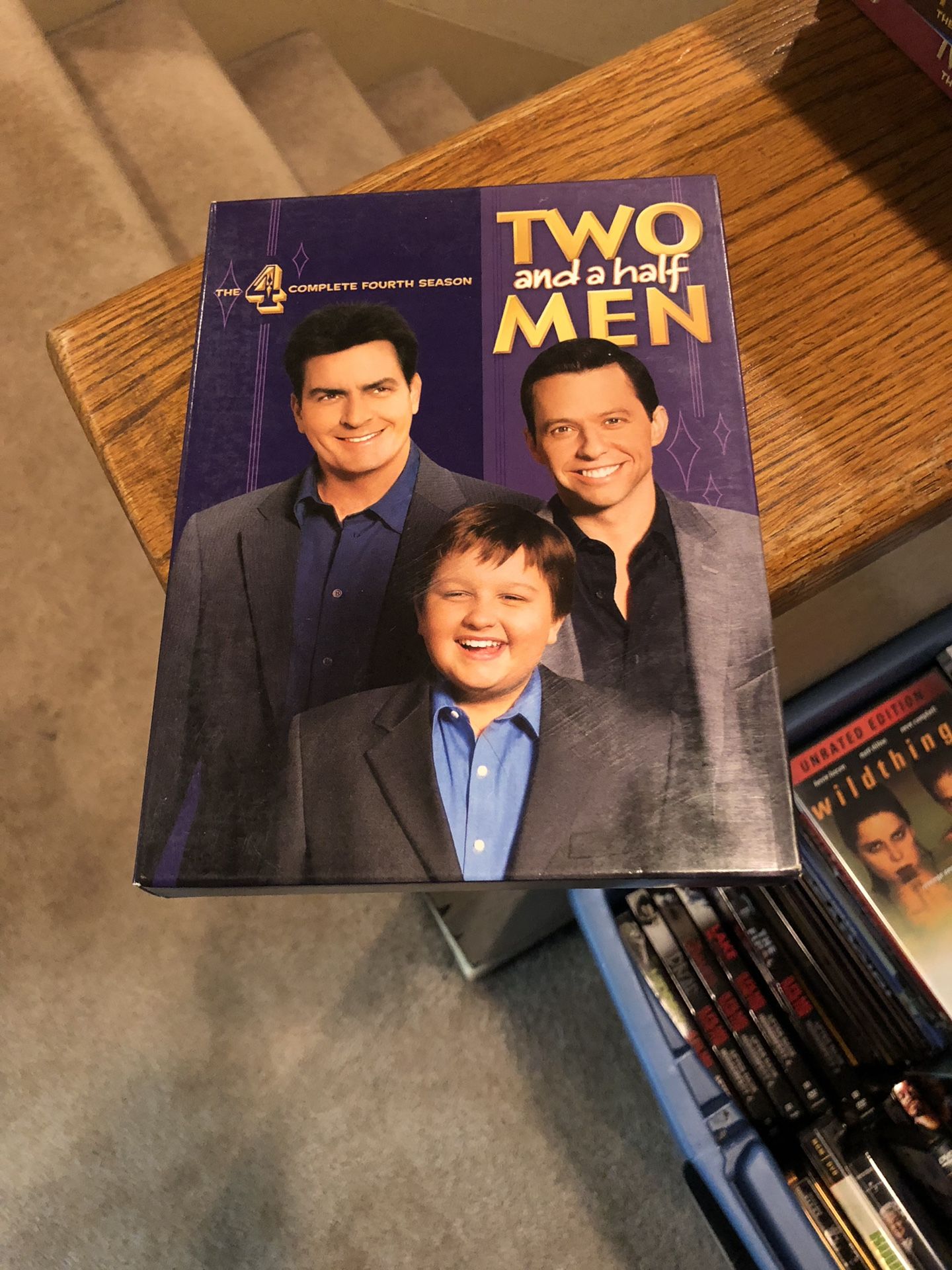 Two And A Half Men The Complete Fourth Season DVD four 4 S4 Box Set Charlie Sheen
