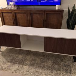 60” mid century modern - NFM Tv console