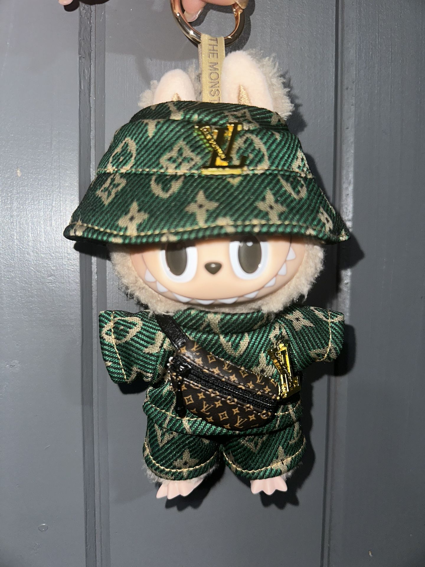 Authentic Labubu With Loui Vuitton Outfit 