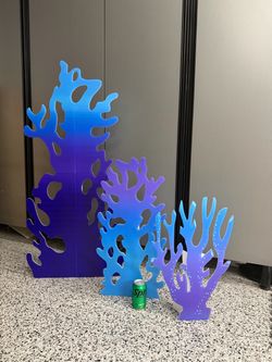Coral Reef Cardboard Cutouts/Props/Backdrop