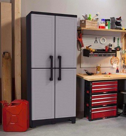 Keter Space Winner Grey, Garage Storage Cabinet
